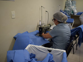 Unimed Vale do Aço trabalha com produção própria de EPIs hospitalares