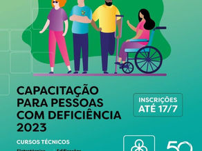 Programa de capacitação para pessoas com deficiência da CENIBRA está com inscrições abertas