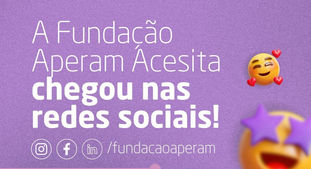 Fundação Aperam Acesita está nas redes sociais