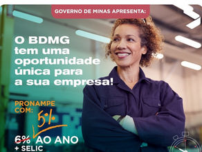 BDMG anuncia redução de taxa para microempresas e empresas de pequeno e médio porte