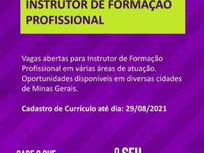 SENAI abre vagas para contratação de instrutores