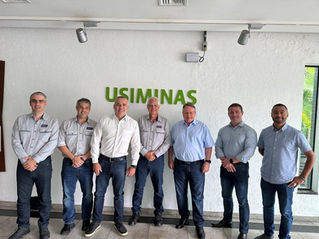 Usiminas recebe Volkswagen no Centro Industrial de Ipatinga