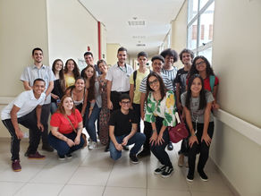 Alunos de Arquitetura e Urbanismo visitam HMU