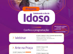 “Celebrando o Dia do Idoso” marca retomada híbrida de atividades com a terceira idade