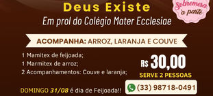 Comunidade católica promove feijoada beneficente para apoiar educação cristã em Ipatinga