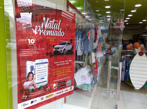 Campanha de Natal da Aciapi-CDL ganha adesão no comércio de Ipatinga