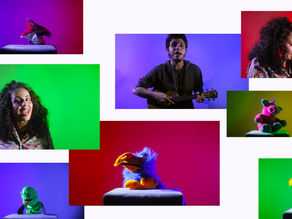 Remixshake, do coletivo Aberto, encerra programação do ENARTCinho de vídeos para as crianças.