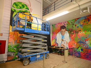 Exposição Arte de Rua faz intervenção no Shopping Vale do Aço neste fim de semana