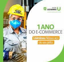 Soluções Usiminas comemora 1 ano do e-commerce