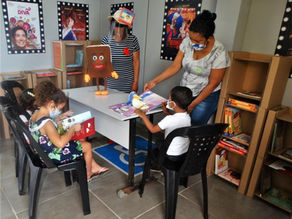Biblioteca ao Cubo encanta moradores de Sobrália e Pingo D'Água