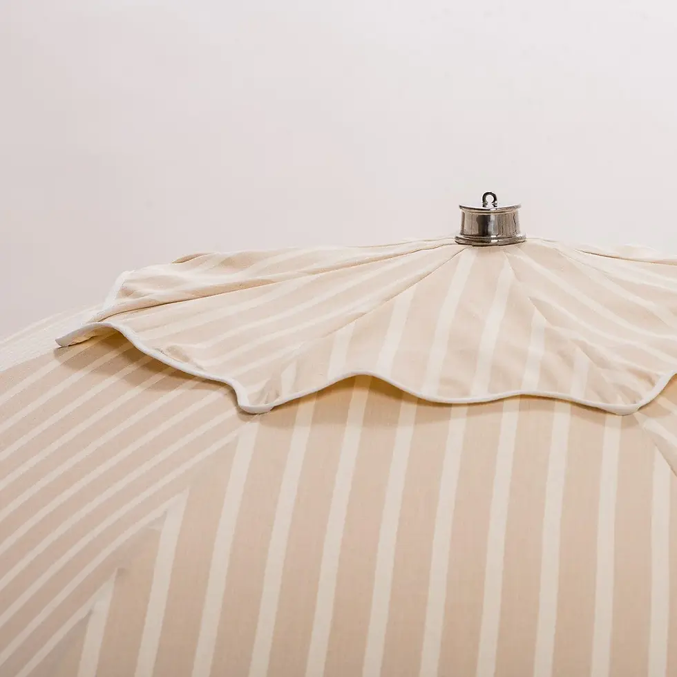 Thumbnail: THE PATIO UMBRELLA - MONACO NATURAL STRIPE