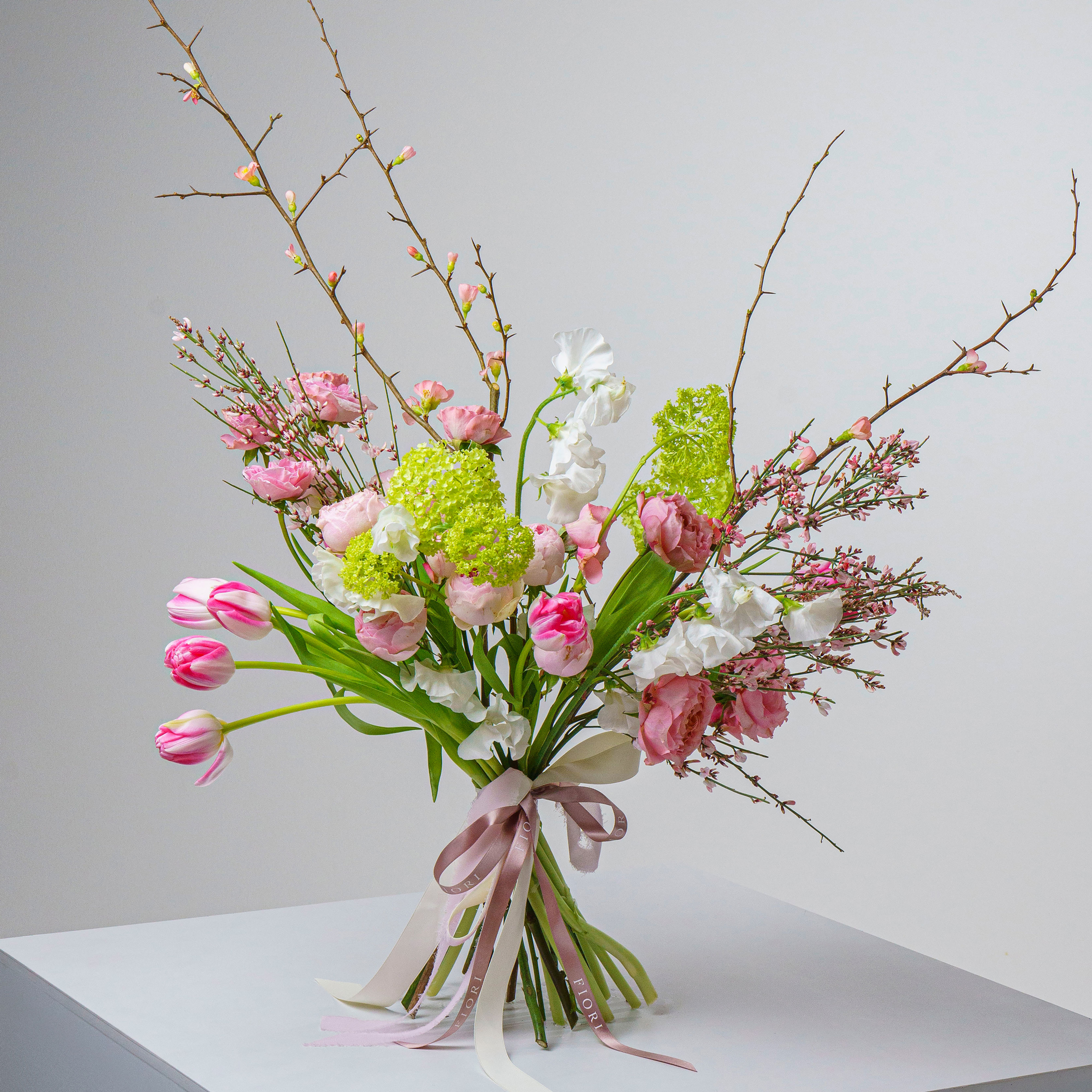 Flower Mix Pink and Green