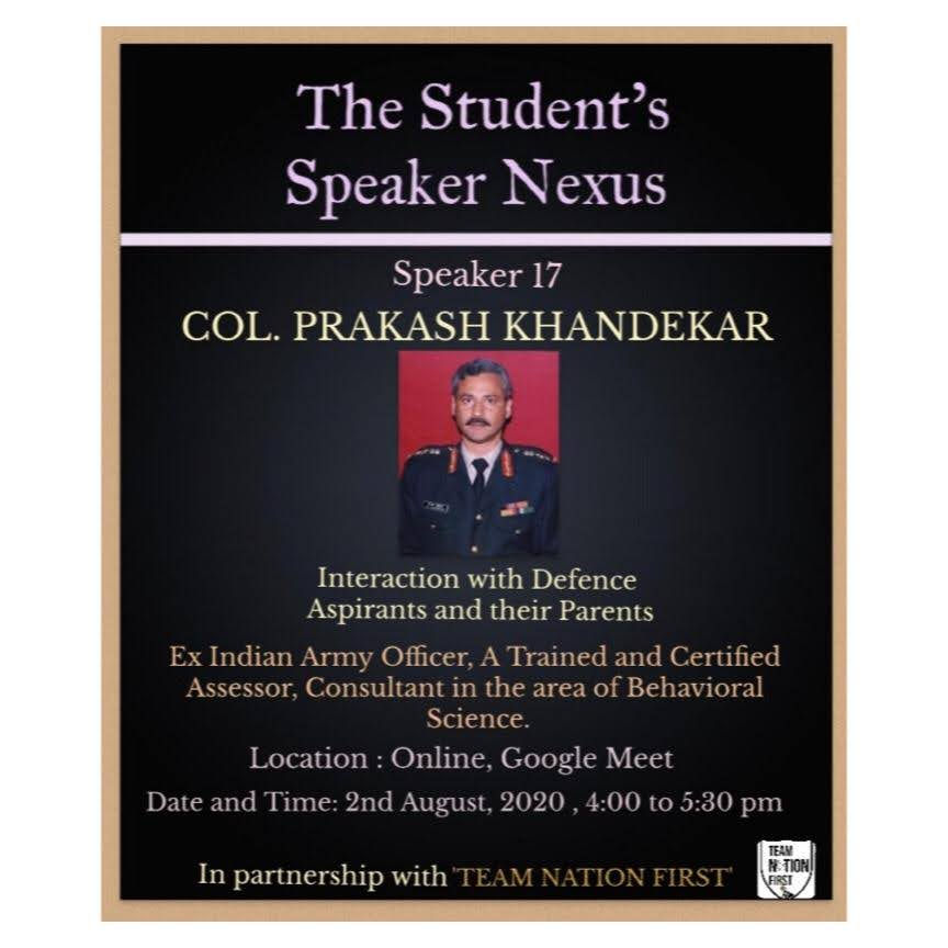 Col. Prakash Khandekar