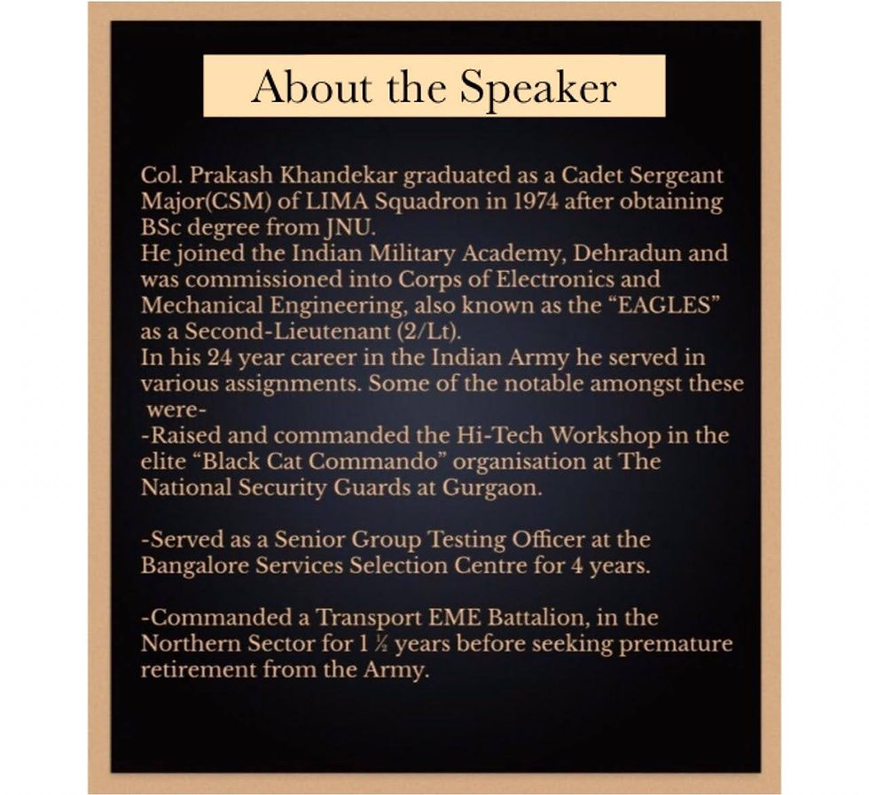 About the Speaker!