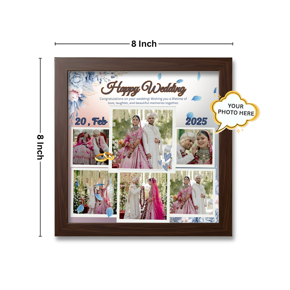 Thumbnail: Classic Wedding Memories Frame
