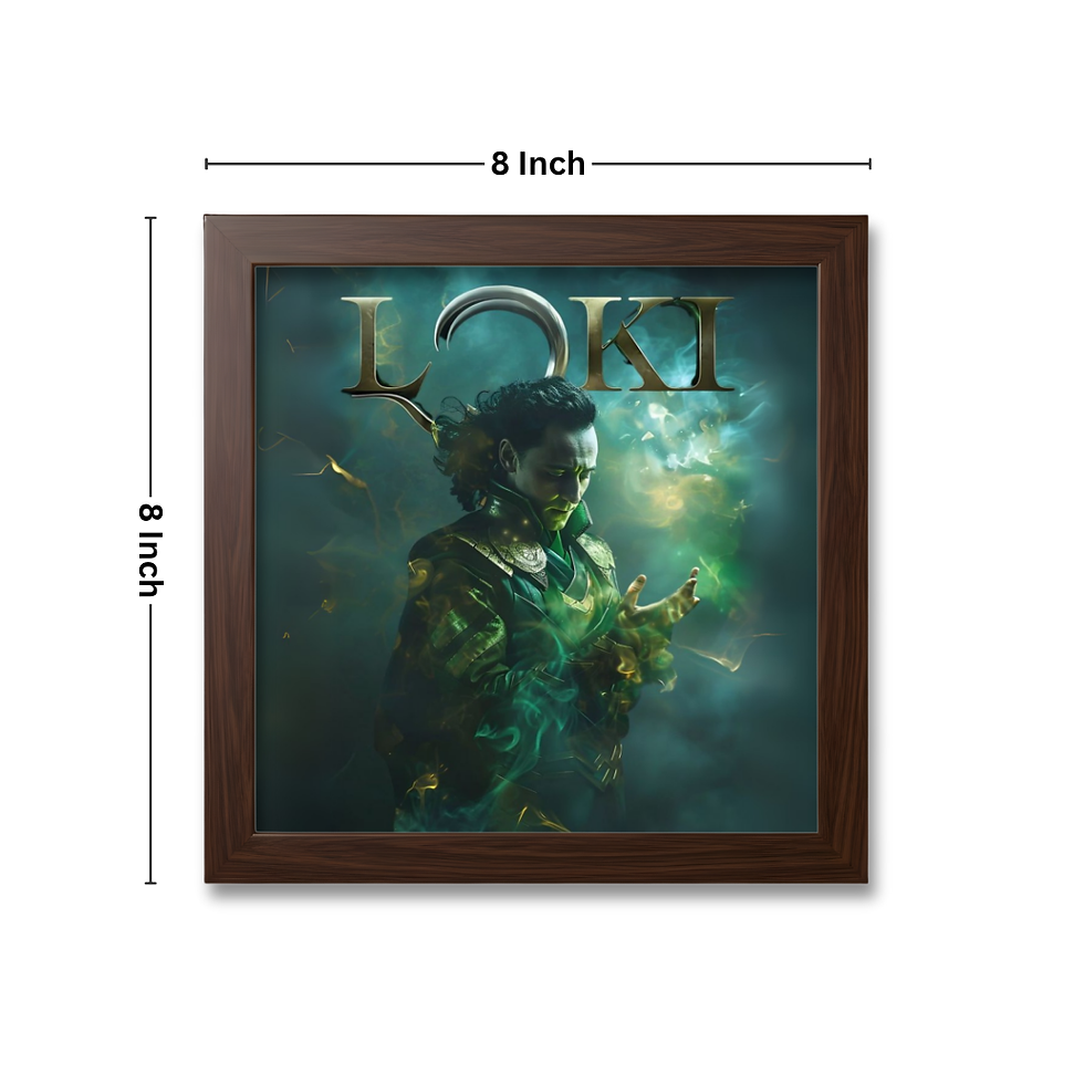 Thumbnail: Super Hero Theme Square Frame