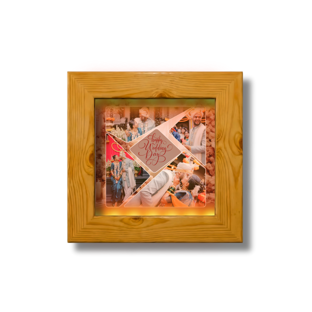 Bride Groom 6x6 Gift