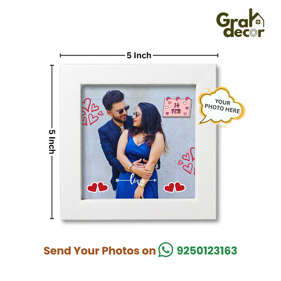 Thumbnail: Romantic Mini Photo Frame – Celebrate Valentine’s Day