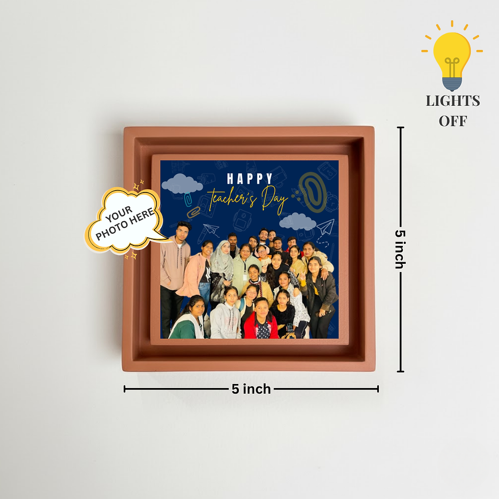 Thumbnail: Teacher’s Day Special – Wooden Mini Float Frame