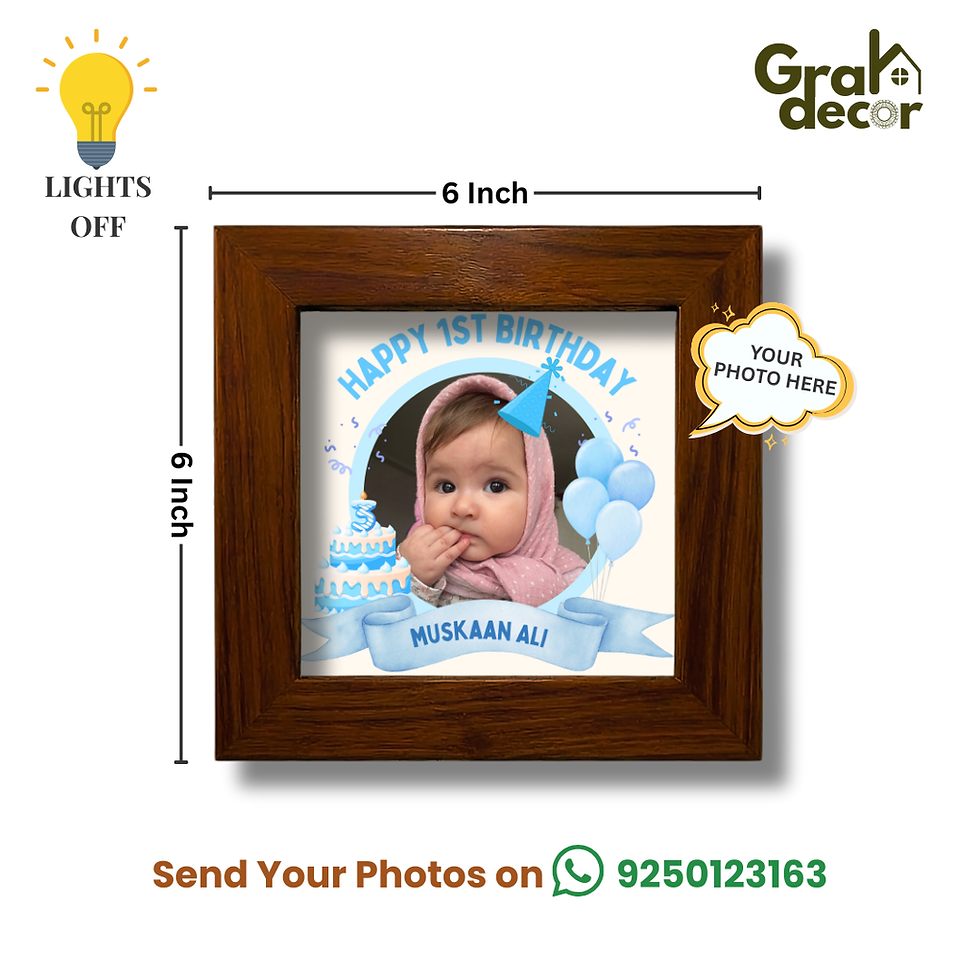 Thumbnail: Baby Nursery Shadow Box