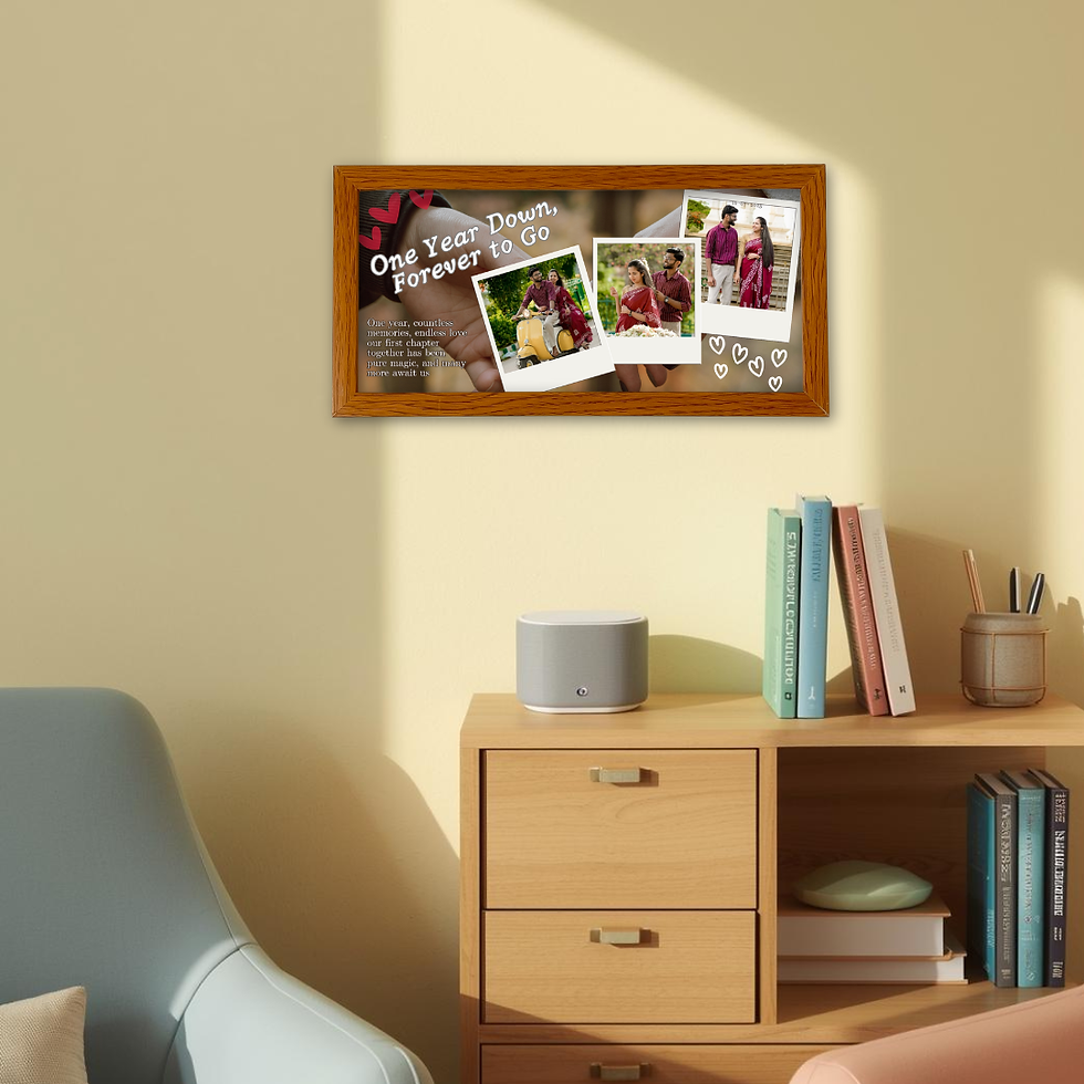 Thumbnail: Customise Romantic Frame – Love Anniversary Collection