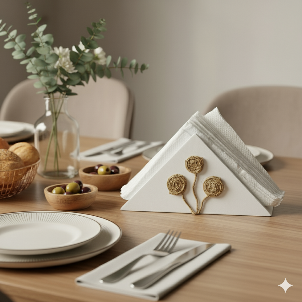 Thumbnail: Minimalist Napkin Holder for Modern Dining Tables