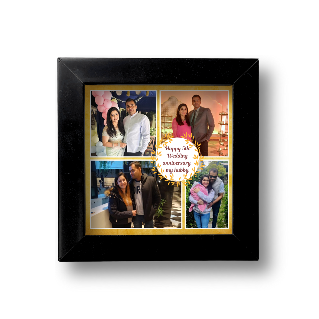 Love Anniversary Frame – Compact Custom Design