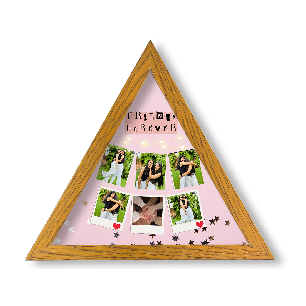 Thumbnail: Perfect for Friend’s Birthday – Triangle Frame Gift