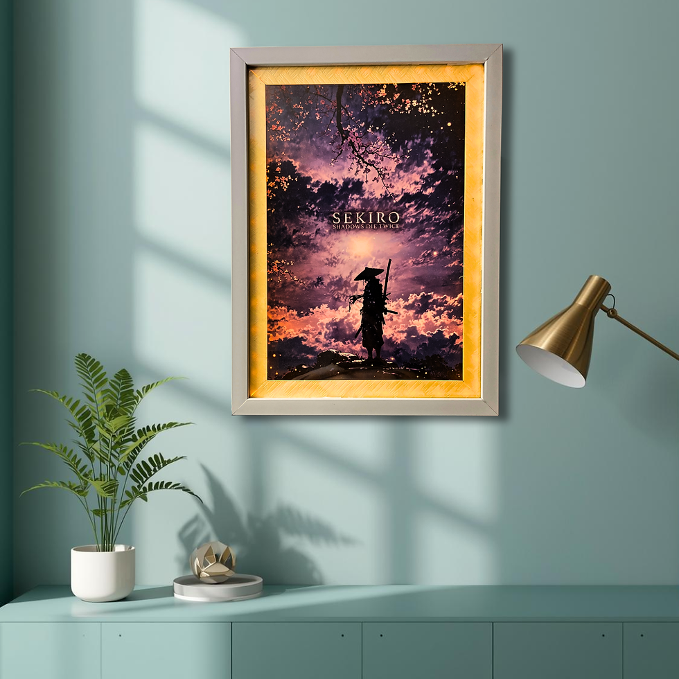 Thumbnail: Stylish Shadow Box A4 Frame with Hero Graphics