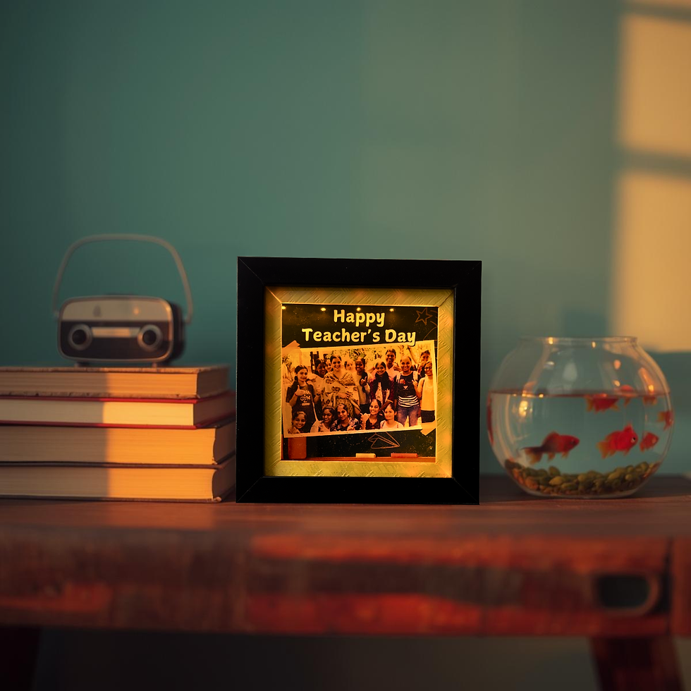 Thumbnail: Mini Memory Frame for Beloved Teacher – Custom Text