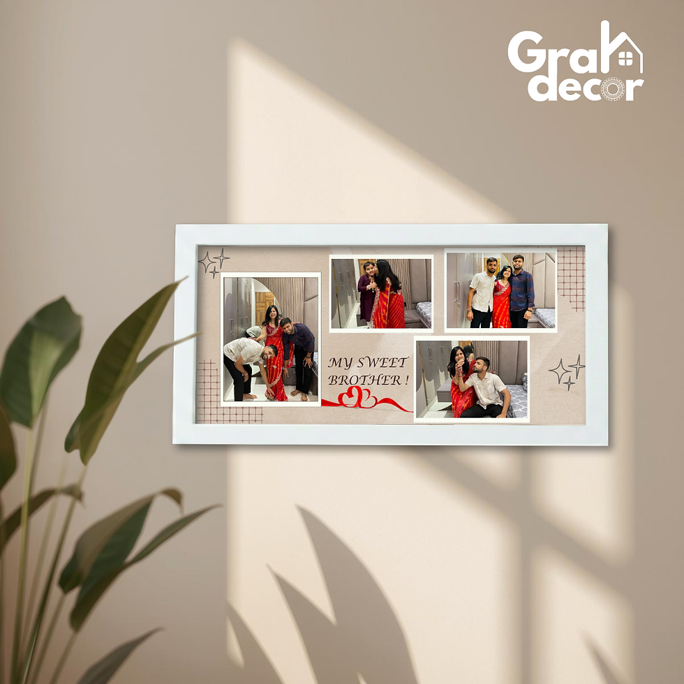 Thumbnail: Landscape Photo Frame for Brother – Personalised Gift Idea