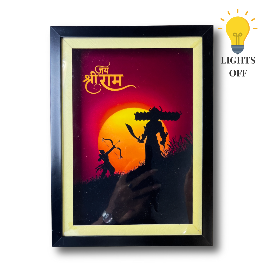 Decorative Shadow Box Frame – A4 Wall Art Customized for Home Spaces