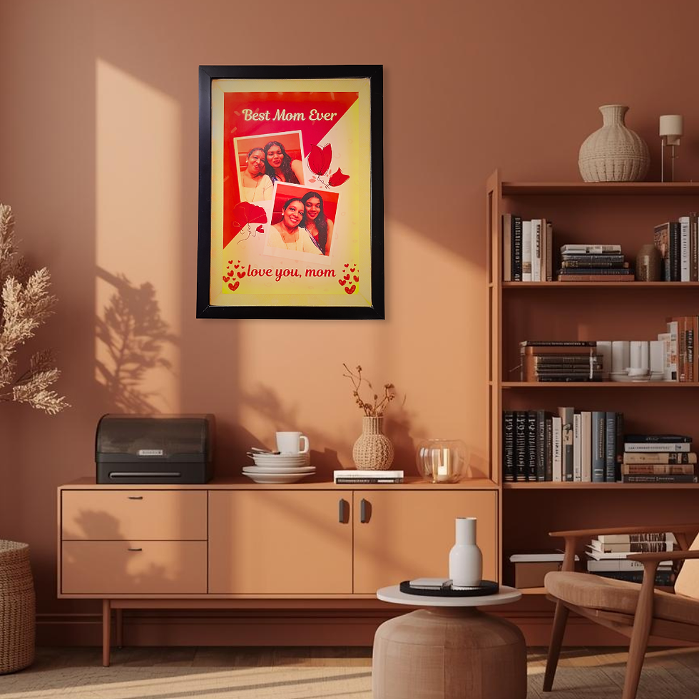 Thumbnail: Shadow Box A4 Frame – Heartfelt Gift for Mother