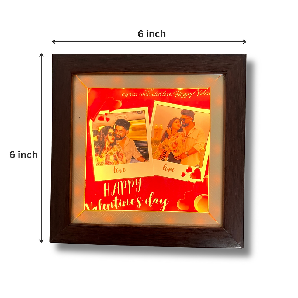 Thumbnail: Valentine Mini Shadow Frame – Couple Gift