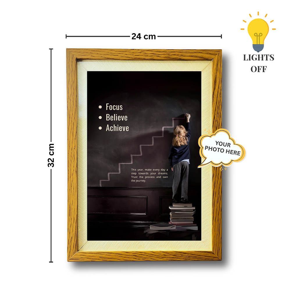 Thumbnail: Inspirational Message Shadow Frame in A4 Size