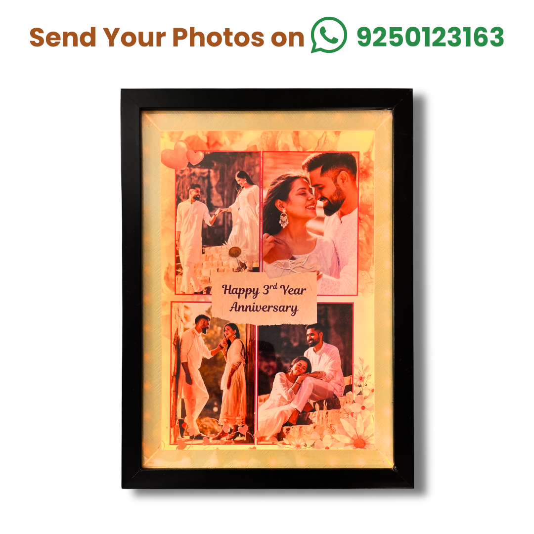 Cherish Togetherness with Custom A4 Frame Gift