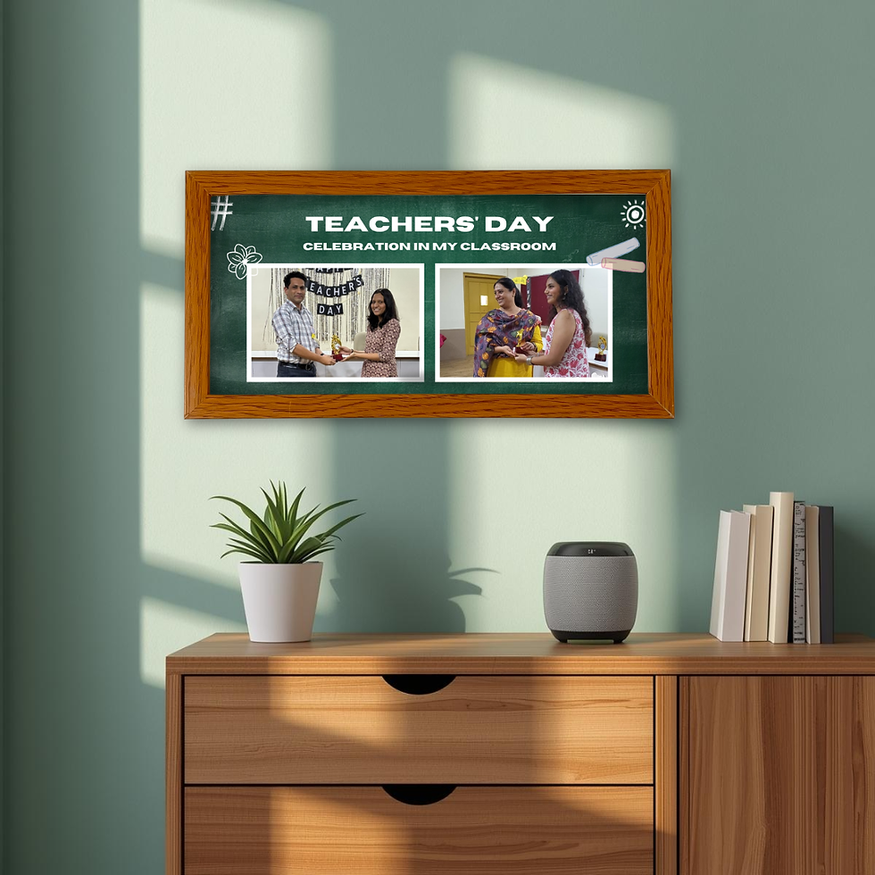 Thumbnail: 6x8 Landscape Frame for Teacher’s Day Tribute