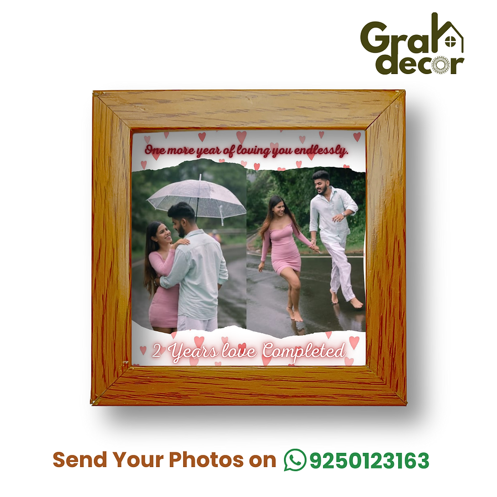 Thumbnail: Add Picture & Text – Custom Mini Frame for Love Celebration