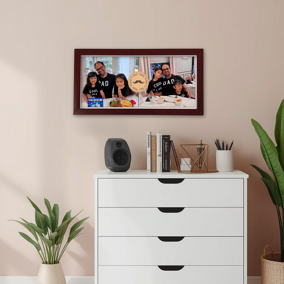 Thumbnail: Elegant Landscape Frame for Dad – 6x8 inch Gift Option