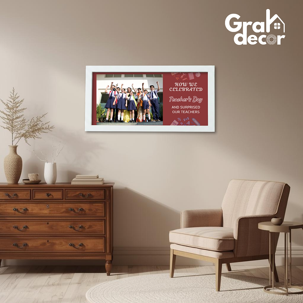 Thumbnail: Teacher’s Day Photo Frame – Customise with Message