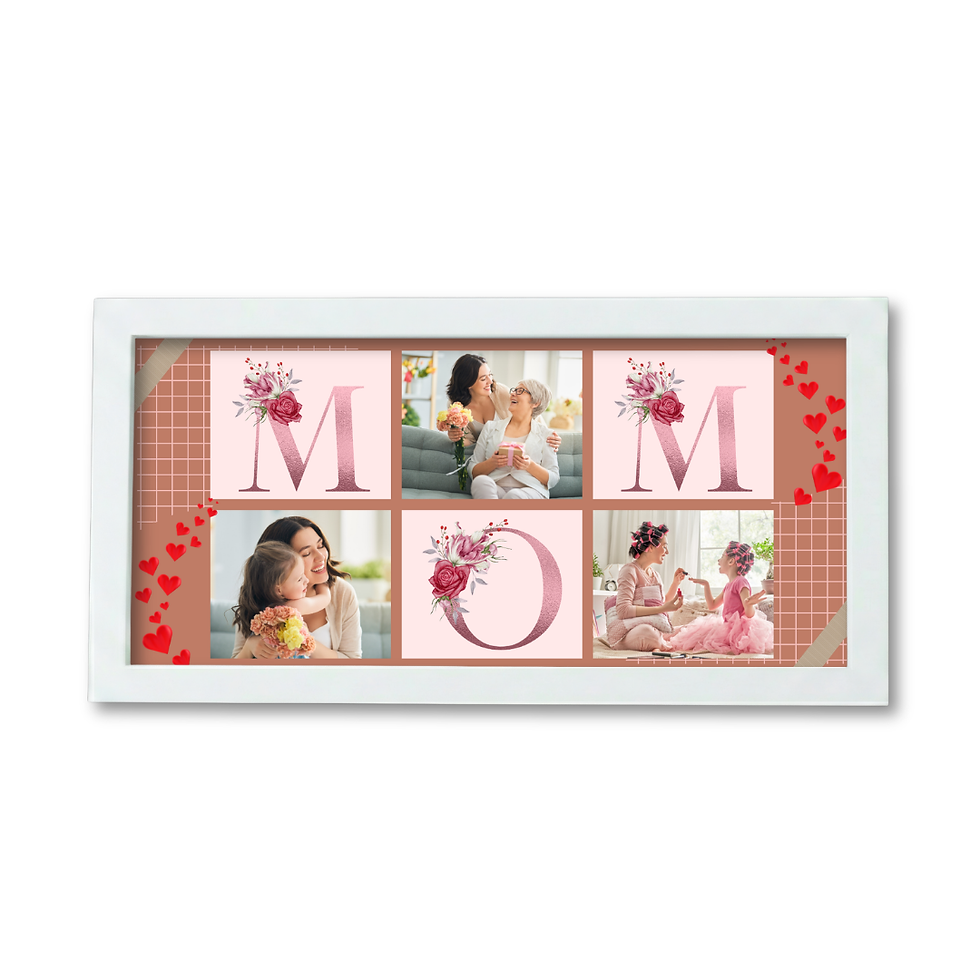 Thumbnail: Customisable Landscape Memory Frame for Mom – 6x8 Size