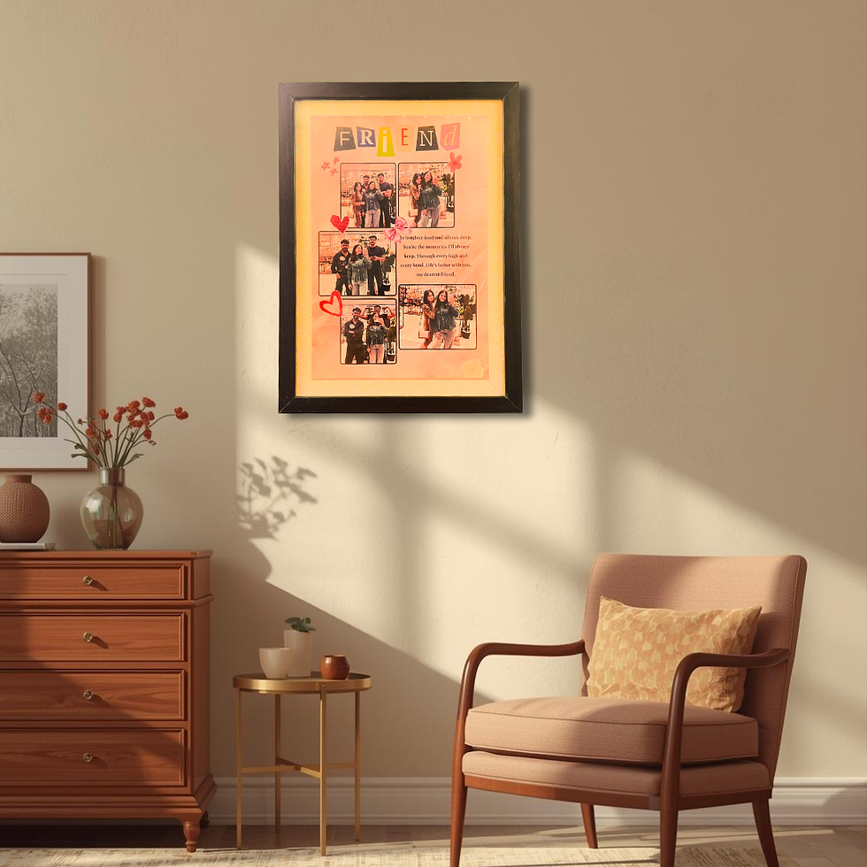 Thumbnail: Create a Friendship Memory in A4 Shadow Box