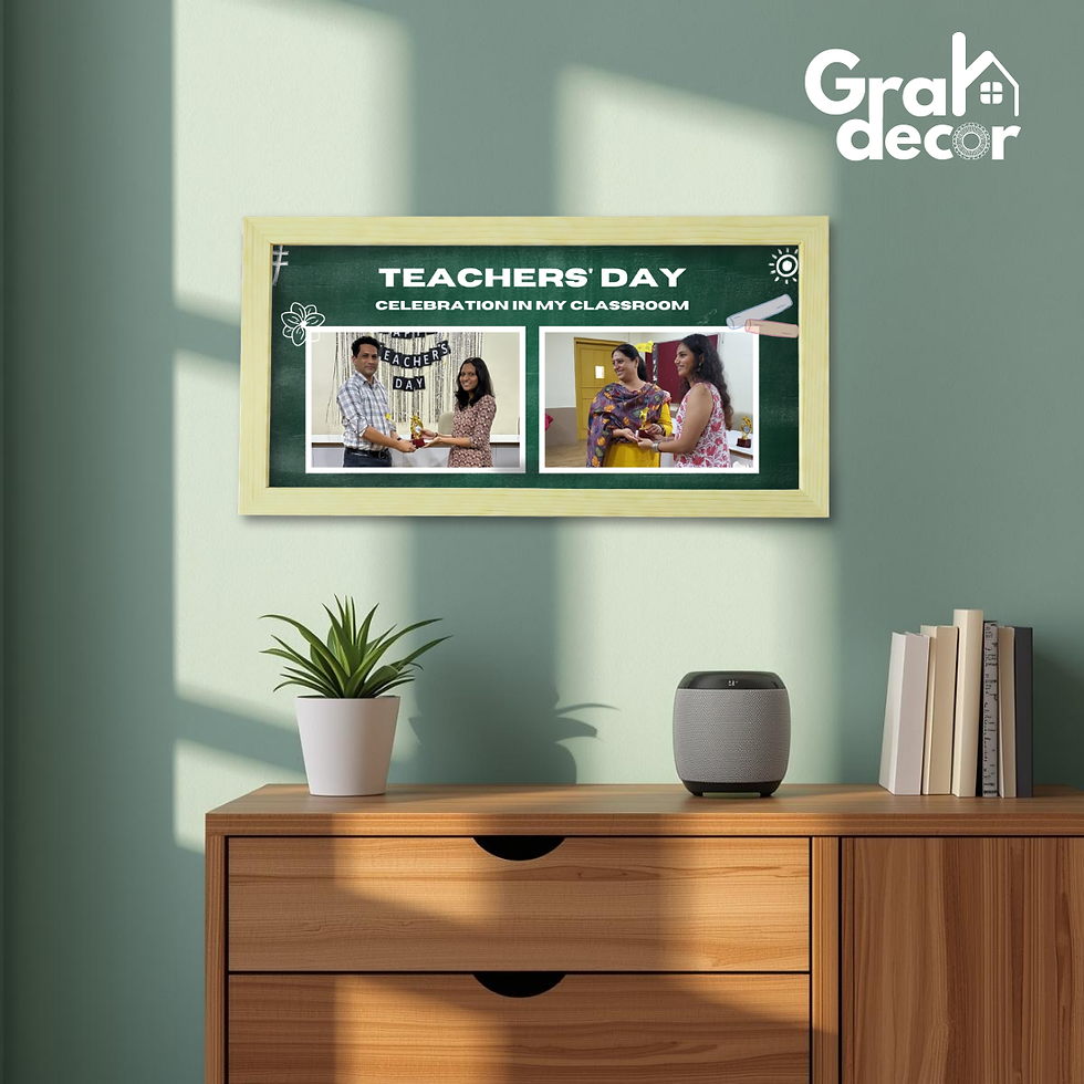 Thumbnail: 6x8 Landscape Frame for Teacher’s Day Tribute