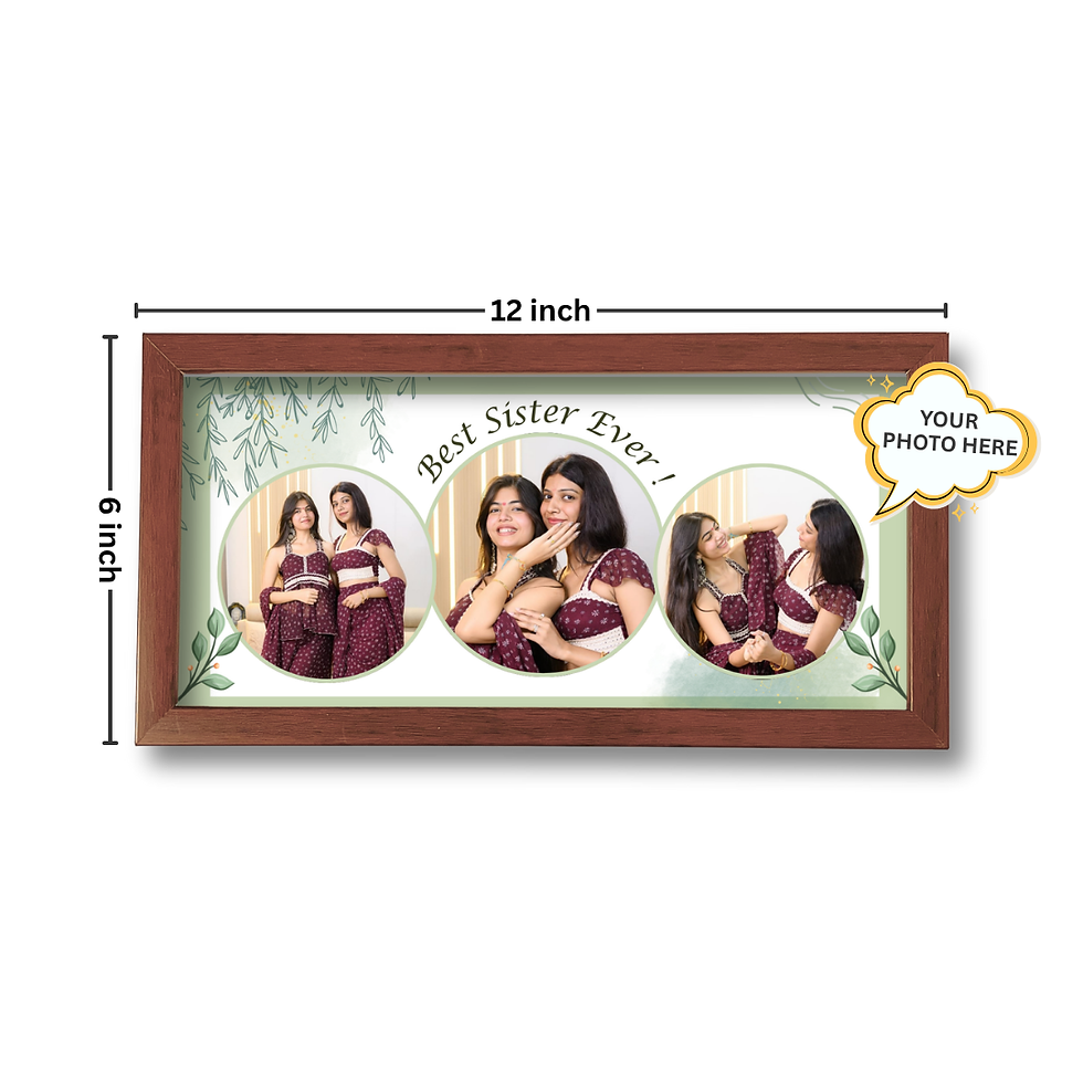 Thumbnail: Sister’s Day Gift – Unique Landscape Frame for Her
