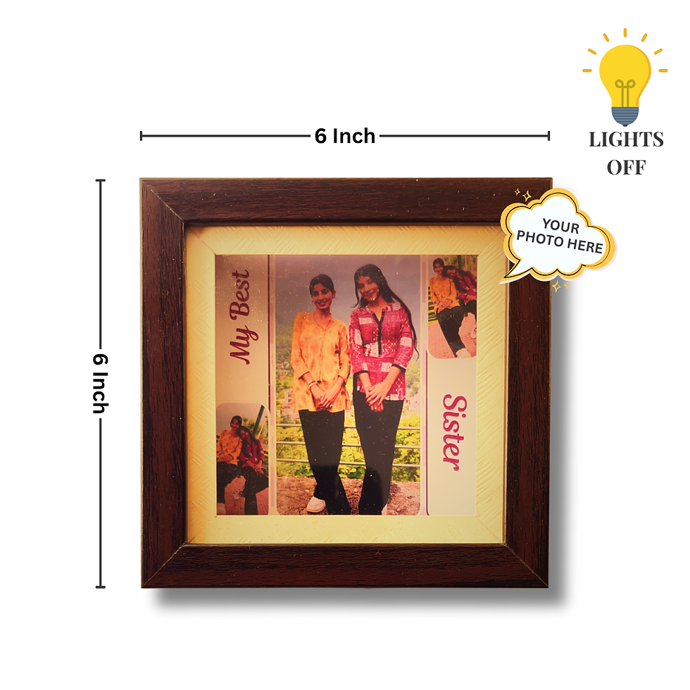 Thumbnail: Custom Gift Frame – Emotional Sister Vibes