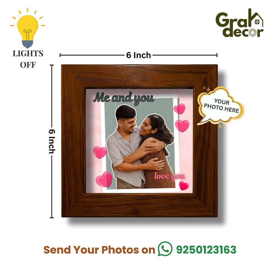 Thumbnail: Boyfriend Girlfriend Shadow Frame