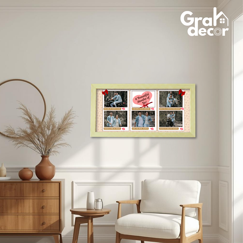 Thumbnail: Customise Landscape Frame for Love Anniversary Celebration