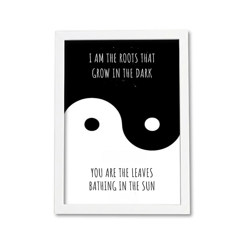 Thumbnail: A4 Frame with Your Own Quote – Perfect Motivational Gift