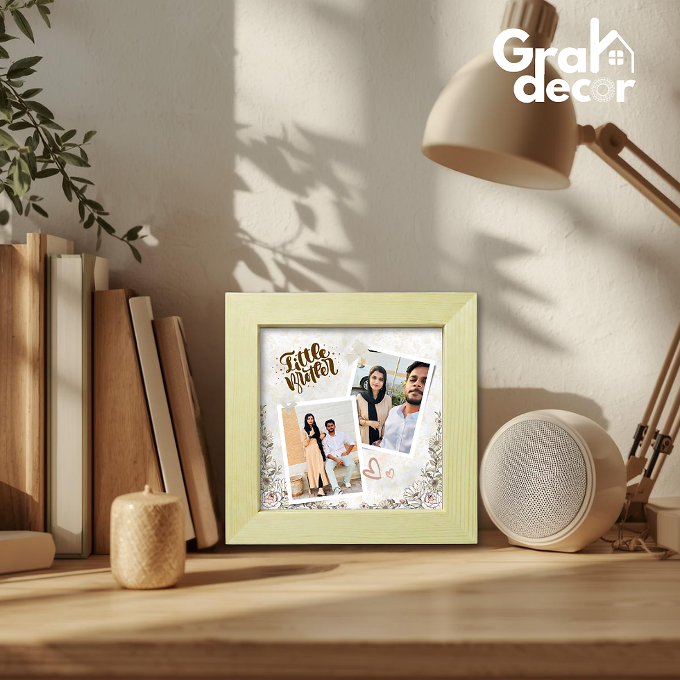 Thumbnail: Custom Photo Mini Frame for Bhai – Unique Gift