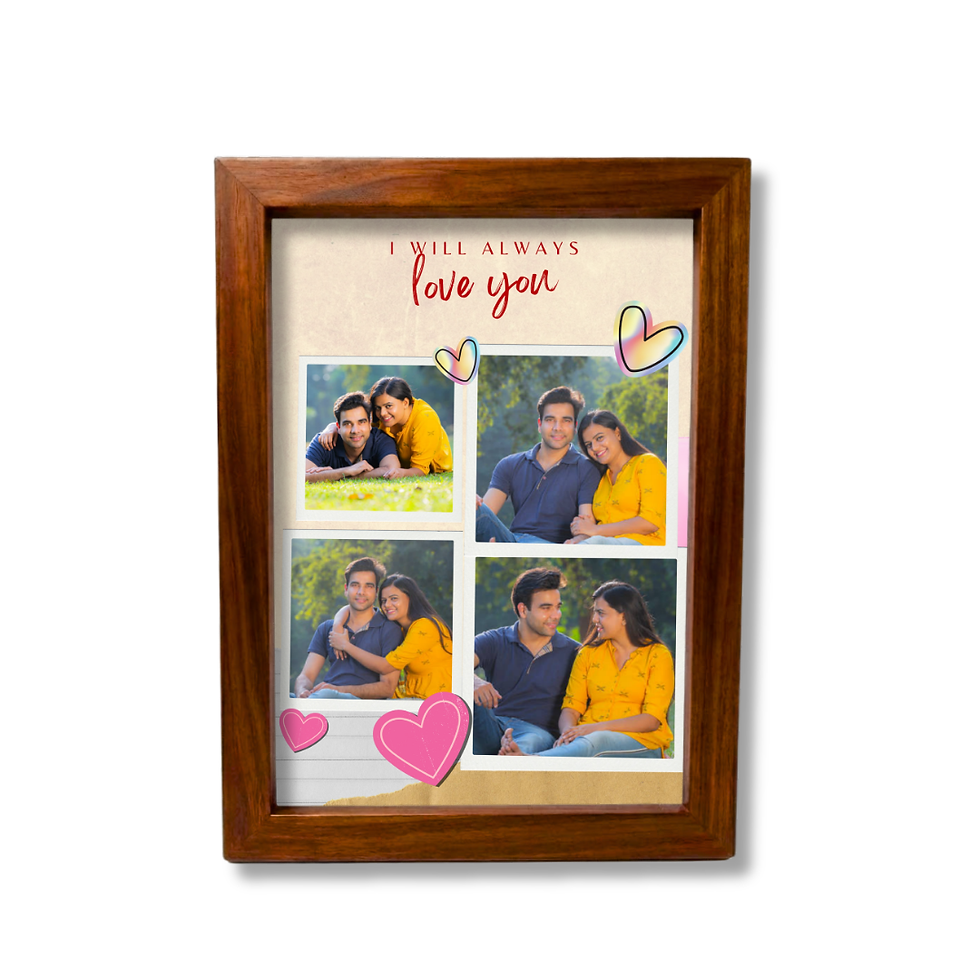 Thumbnail: Wooden Frame Gift For Lovers